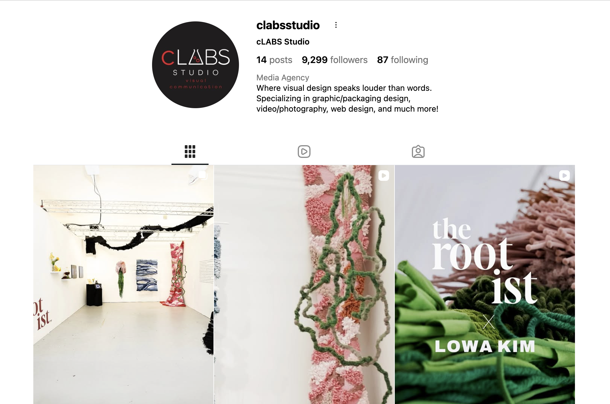 Beauty campaign moodboard and social layouts