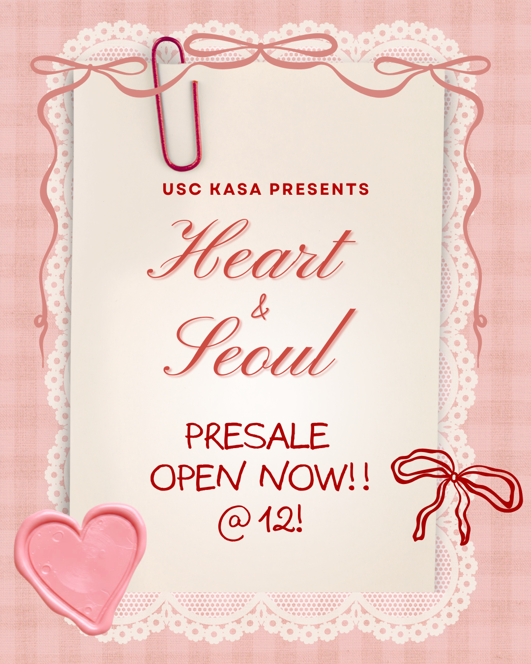 Campaign layout for a KASA event