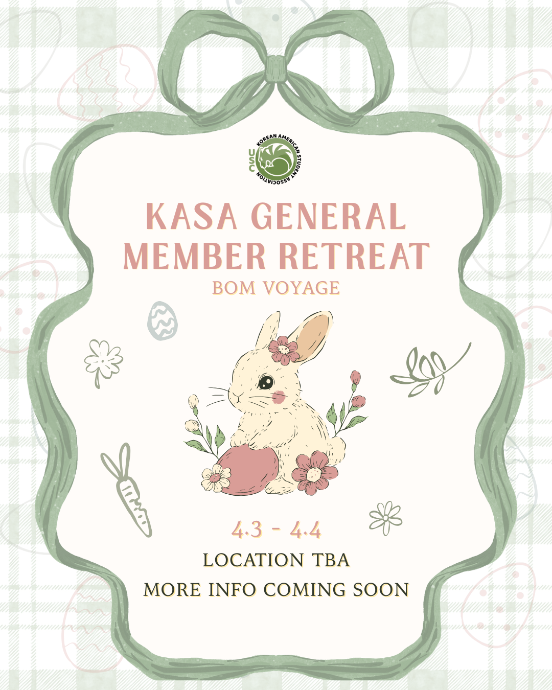 Campaign layout for a KASA event